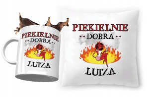 Zestaw Dla Luizy Poduszka + Kubek na Prezent