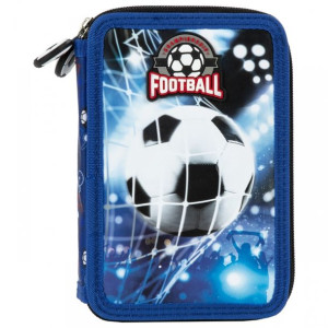 Piórnik podwójny z wyposażeniem Piłka Football