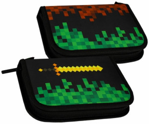 Piórnik dwuklapkowy z wyposażeniem Pixel Gamer