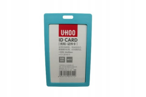 Etui Holder na kartę Smycz 54x90 Light Blue