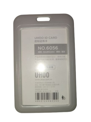 Etui Holder na kartę Smycz 70x110 RFID 54x85 Gray