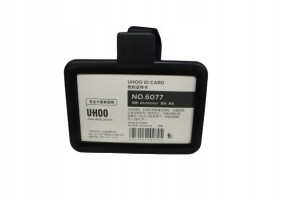 Etui Holder na kartę Smycz 85x54mm RFID 70 x 110 Black