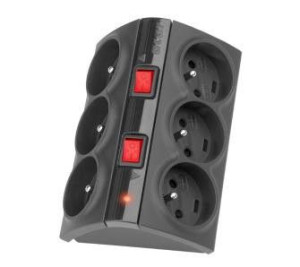 Listwa przeciwprzepięciowa HSK DATA ALP-ACARsmart---13 (6 x UTE  10 A  3m