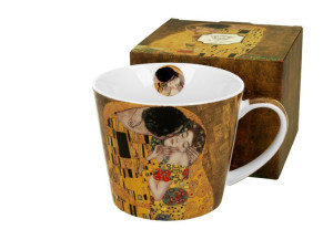 Kubek kubas prosty 610 ml THE KISS by Gustav Klimt