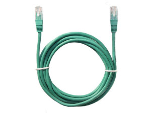 Przyłącze patchcord utp  1,5m zielony
