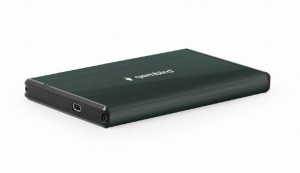 Gembird Obudowa Hdd/ssd Usb 3.0 2.5" Sata, Szczotkowane Aluminium, Kolor Zi
