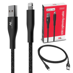Kabel USB lightning MFi Apple (Made for iPhone / iPod / iPad) Maclean, 2.4A