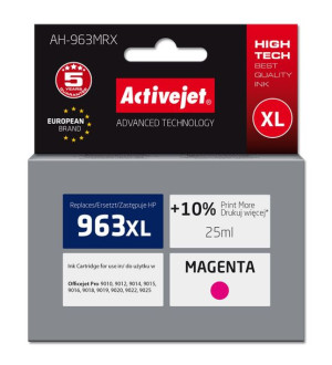 Tusz Activejet AH-963MRX (zamiennik HP 963XL 3JA28AE  Premium  1760 stron