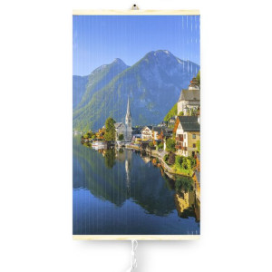 Grzejnik na podczerwień - giętki panel grzewczy 430W TRIO wzór 13 wioska, w