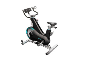 Rower spinningowy, magnetyczny OVICX Q210B czarny, bluetooth, aplikacja