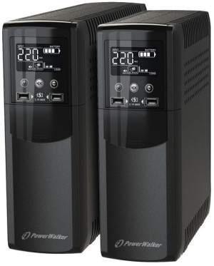 Zasilacz awaryjny UPS POWER WALKER VI 600 CSW FR (Desktop  600VA)