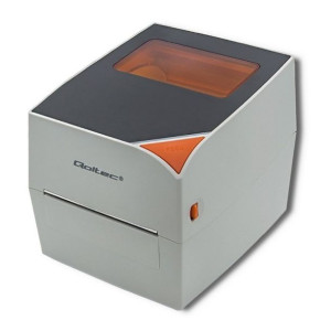 Qoltec Drukarka Etykiet | Termiczna | Max. 104mm