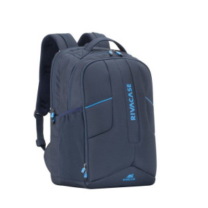 Rivacase Plecak Na Laptop Dla Graczy 17,3" Borneo, Granatowy, Gaming, Z Mat
