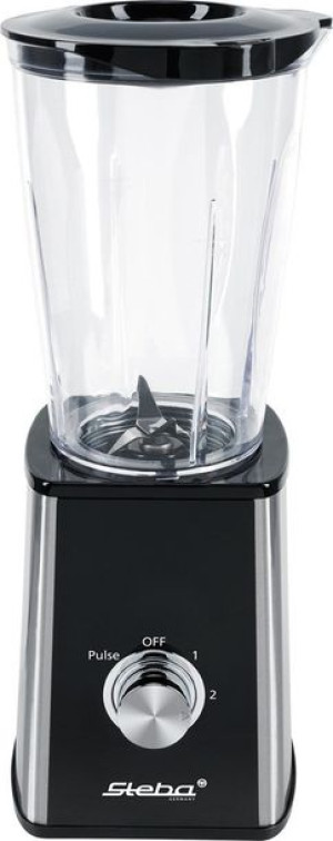 Blender kielichowy Steba SB 2 (300W  kolor czarno-srebrny)