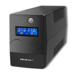 Qoltec Zasilacz Awaryjny Ups 450va | 240w | Lcd | Usb | Rj45