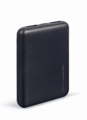 Gembird Powerbank 5000mah 2x Usb, Czarny