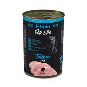 FITMIN For Life dog konserwa turkey 800g