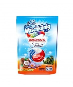 WASCHKONIG Kapsułki 50p Tahiti color    900g do prania