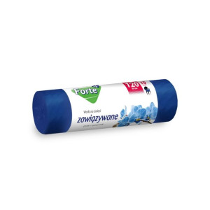 FORTE Worki na śmieci LDPE 120L 10szt zawiązywane