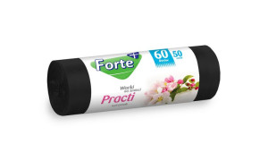 FORTE Worki na śmieci HDPE PRACTI 60L 50szt