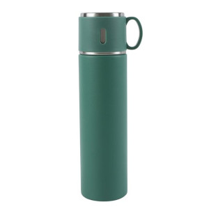 Termos Z Zakrętką W Kształcie Filiżanki 580 Ml Zielony