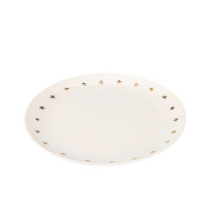 Talerz deserowy porcelanowy Ice Queen 20 cm