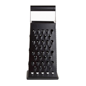 Tarka Metalowa Prostokątna 4-funkcyjna 24,5x10,5x7,5 Cm Czarna (altomdesign