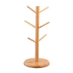 Stojak Bambusowy Na Kubki 35x18x15,5 Cm (altomdesign)