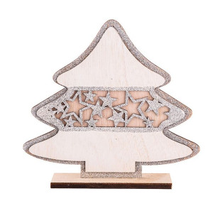 Choinka Drewniana 17x5x19,5 Cm