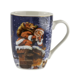 Kubek do kawy i herbaty porcelanowy Christmas Story B 300 ml