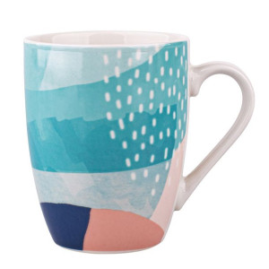 Kubek do kawy i herbaty porcelanowy Abstrakcja A 300 ml