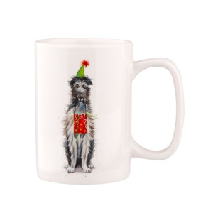 Kubek do kawy i herbaty porcelanowy Piesek A 300 ml