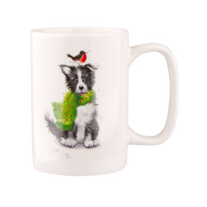Kubek do kawy i herbaty porcelanowy Piesek B 300 ml