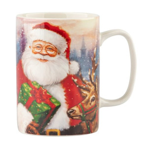 Kubek do kawy i herbaty porcelanowy Christmas Story D 300 ml
