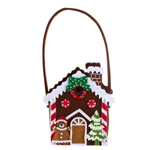 Torebka Filcowa Domek 16x10x17 Cm