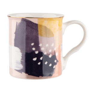 Kubek do kawy i herbaty porcelanowy Abstrakcja A 250 ml