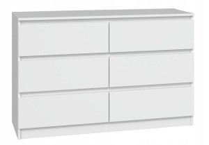 Komoda M6 120 "400" 120x40xH75 biel