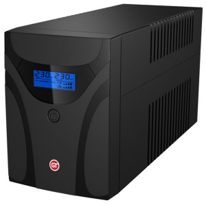 Gt Ups Zasilacz Awaryjny Powerbox 1500va/900w 4x Schucko 2x7ah-12vups 1500v