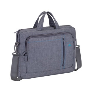 Rivacase Torba Na Laptop 15,6" Alpendorf, Szara, Z Materiału Wodoodpornego