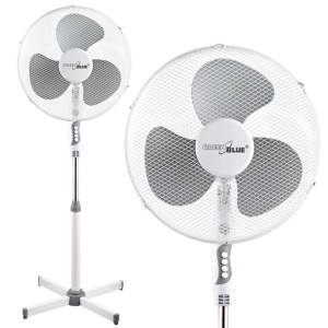 Wentylator podłogowy GreenBlue,40W, z 3 poziomami siły nawiewu, 1.20 m wyso