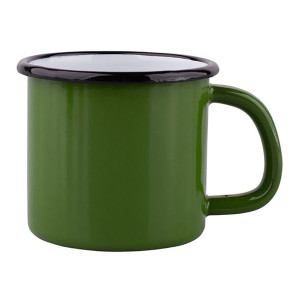 Kubek emaliowany Silesia zielony 0,3 l
