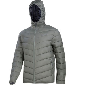 Kurtka ocieplana z kapturem, lekka, zielona, "3xl", ce,lahti