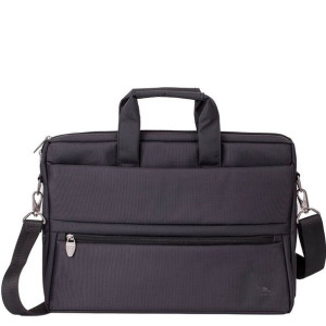 Rivacase Torba Na Laptop 15,6" Tiergarten, Czarna, Materiał Wodoodporny, Ki
