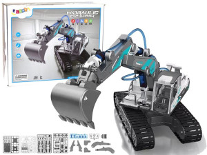 Koparka Hydrauliczna  Gąsiennicowa  DIY Do złożenia 130 elementów