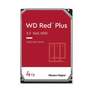 Dysk HDD WD Red Plus WD40EFPX (4 TB   3.5"  256 MB)