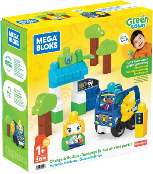 Mega Bloks Eko Ekoautobus Zestaw Klocków HDX90