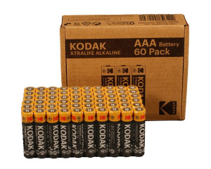 Kodak Baterie Alkaliczne Xtralife Aaa Lr3 X 60 Szt.