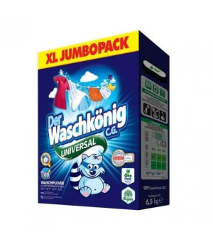 WASCHKONIG Proszek 100p uniwersal 6,5kg  do prania (karton)
