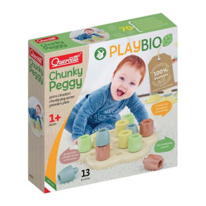 Quercetti Układanka Playbio Chunky Peggy
