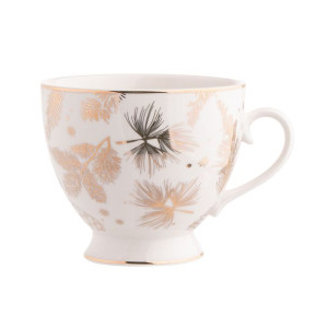 Filiżanka do kawy i herbaty porcelanowa Golden Winter 350 ml